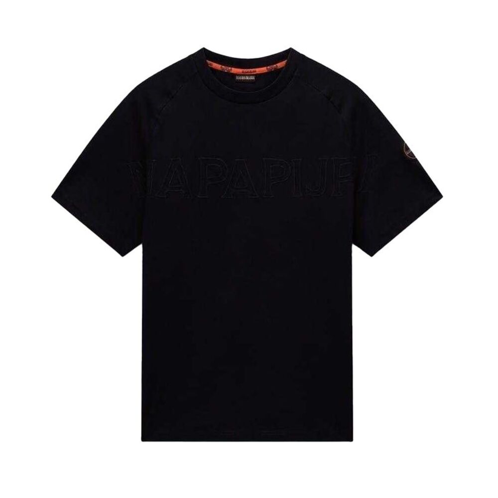 Napapijri Mens Ambara Relaxed Fit T-Shirt / Black Beauty